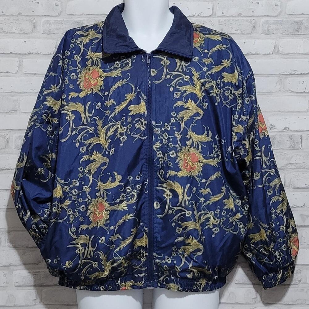 Slade Vintage Lined Tracksuit Windbreaker Jacket Mens Large
